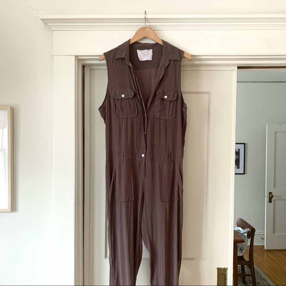 ACACIA Silk Jumpsuit